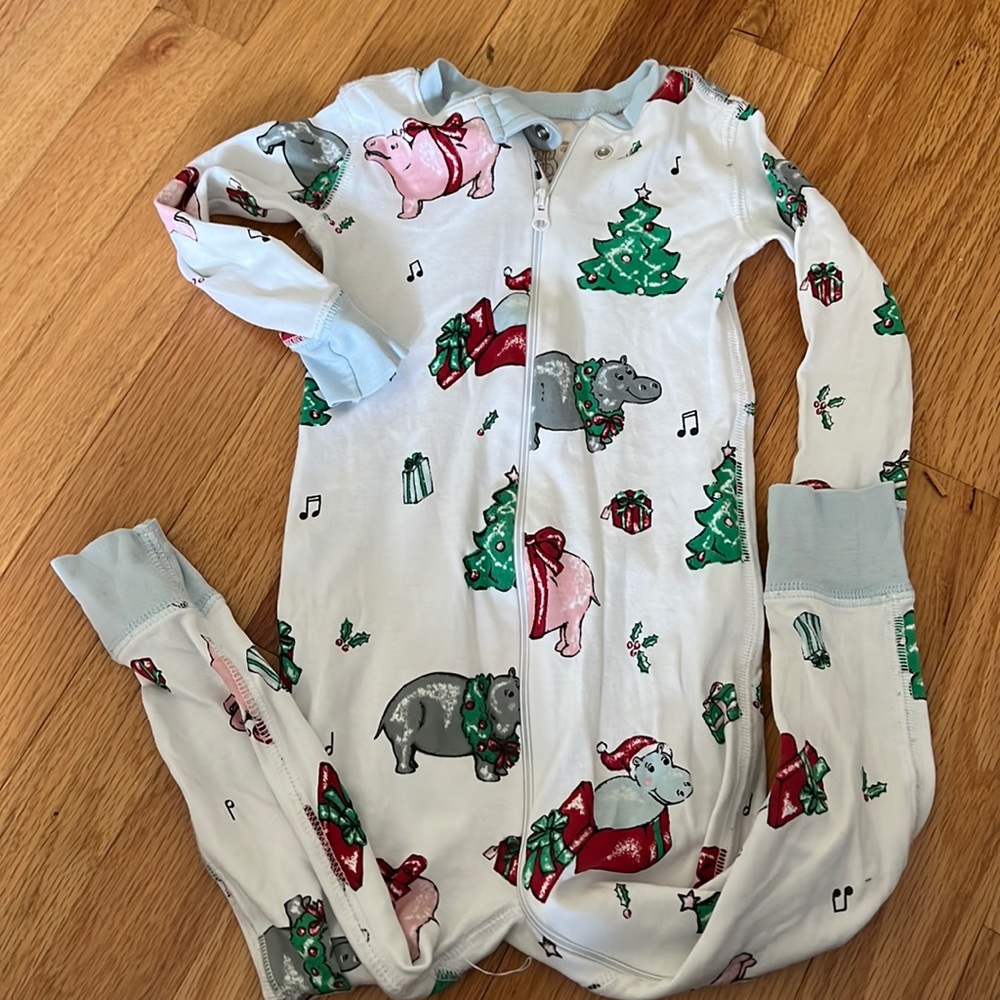 Christmas Hippo Jammies